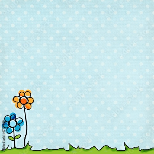 frühlings blumenwiese hintergrund