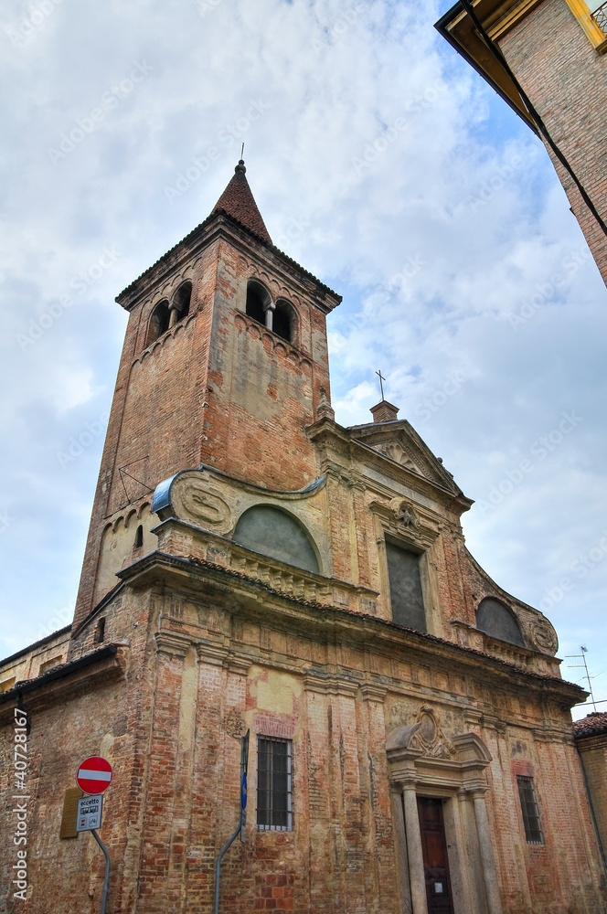 St. Nazaro e St. Celso church. Piacenza. Emilia-Romagna. Italy.