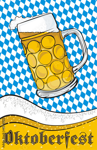 mug of beer - oktoberfest