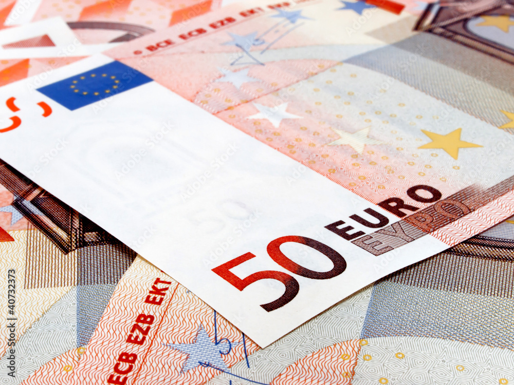 Obraz premium banconote 50 euro