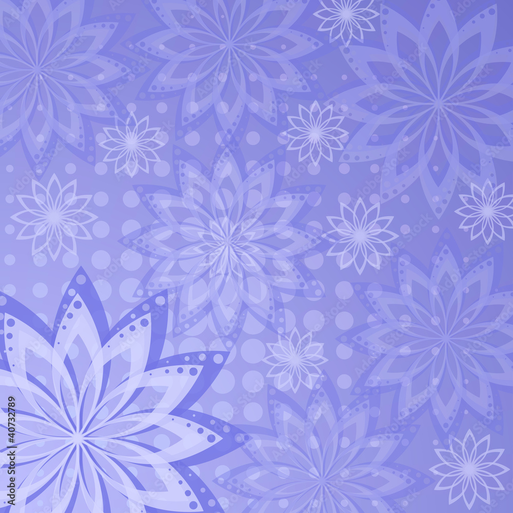 Abstract floral background Abstract floral background