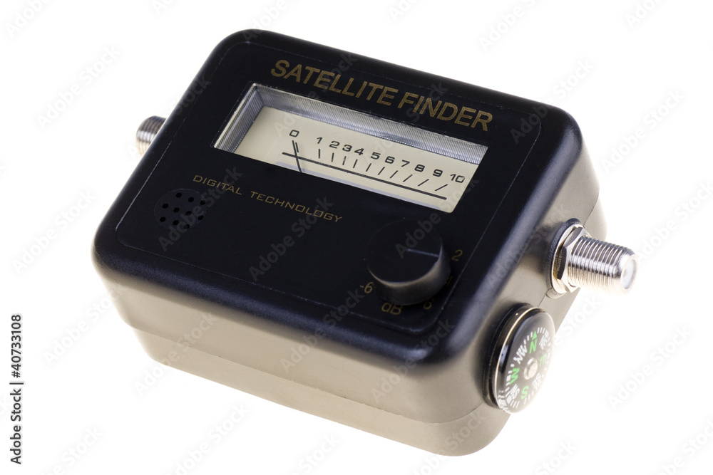 Fototapeta premium Satellite finder signal