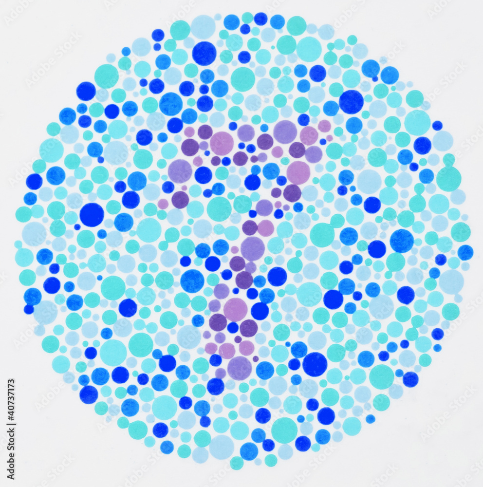 Color blind test - 7 Color blind test - 7