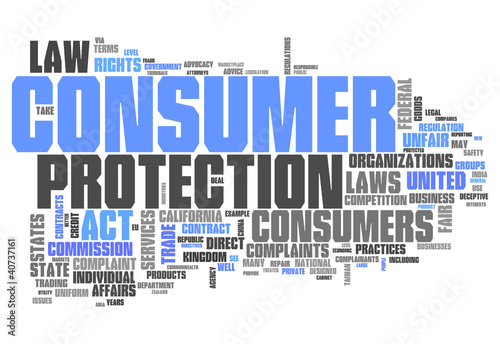 Word Cloud "Consumer Protection"