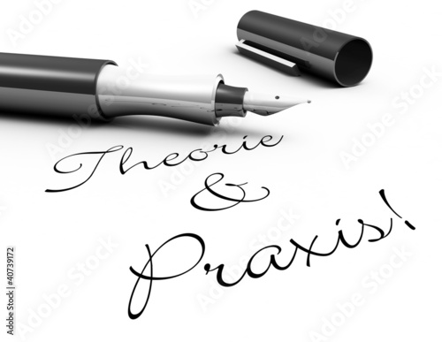 Theorie und Praxis  - Stift Konzept