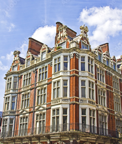 Typical buildings in London  UK