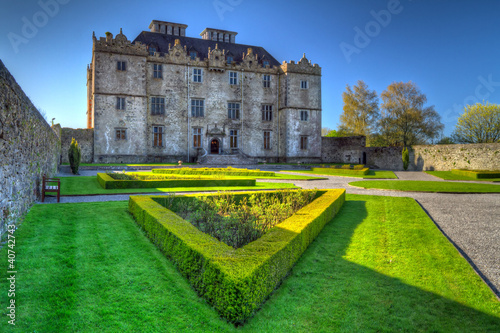Portumna Castle and gardens in Co. Galway, Ireland photo