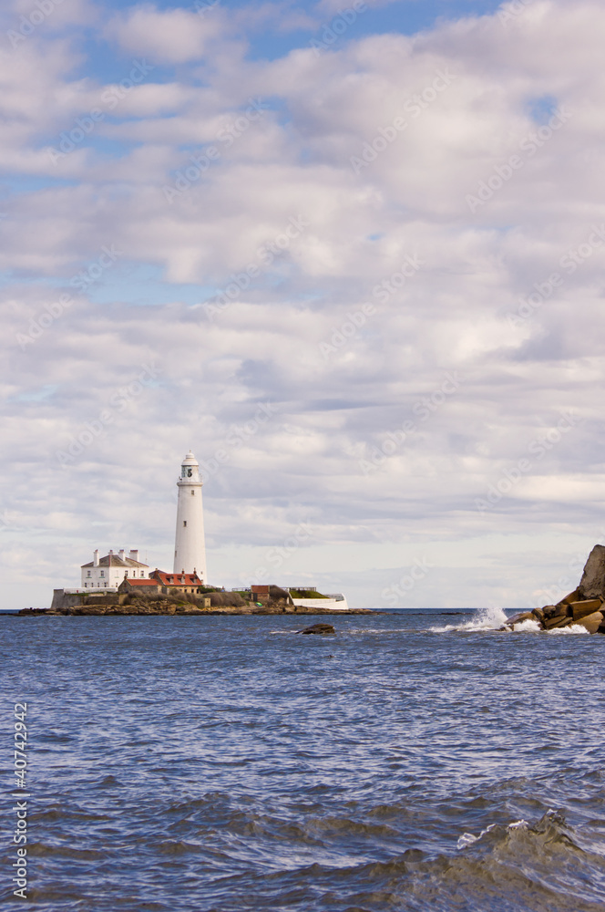 Lighthouse on St Marys island