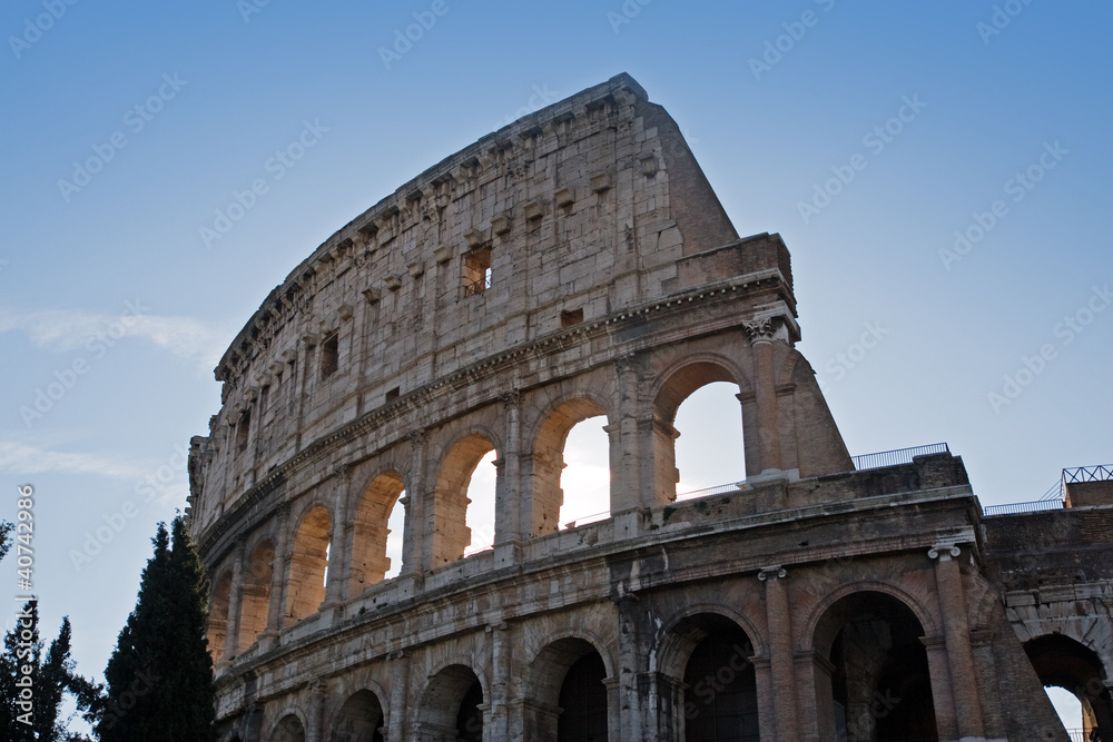 colosseum in rome, italy