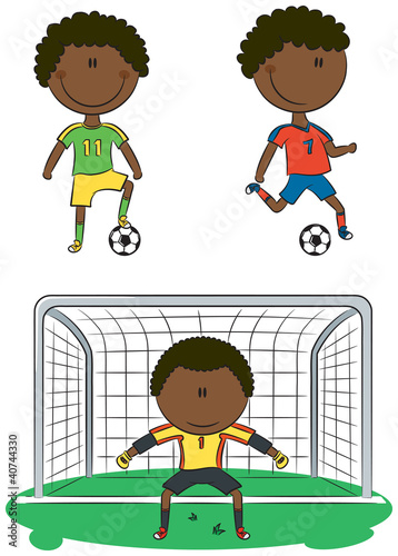 African-American soccer players