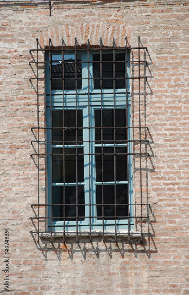 Obraz premium blue-window