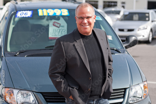 car sales man