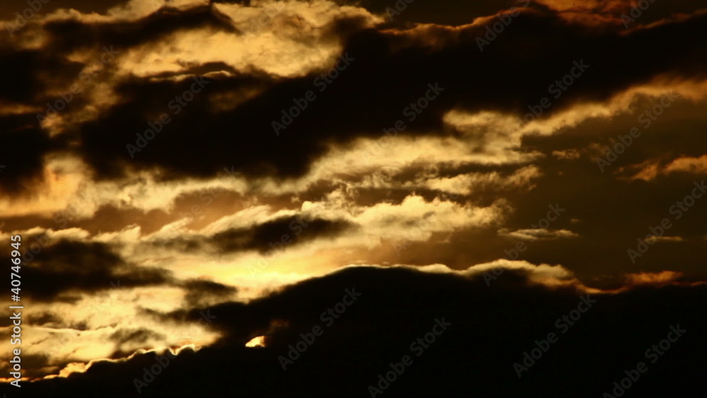 Beautiful sunset (timelapse)