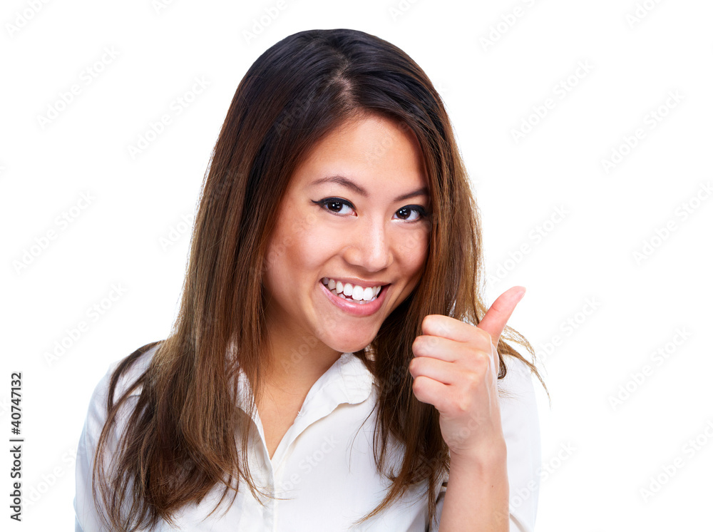 Happy business woman. Happy business woman.