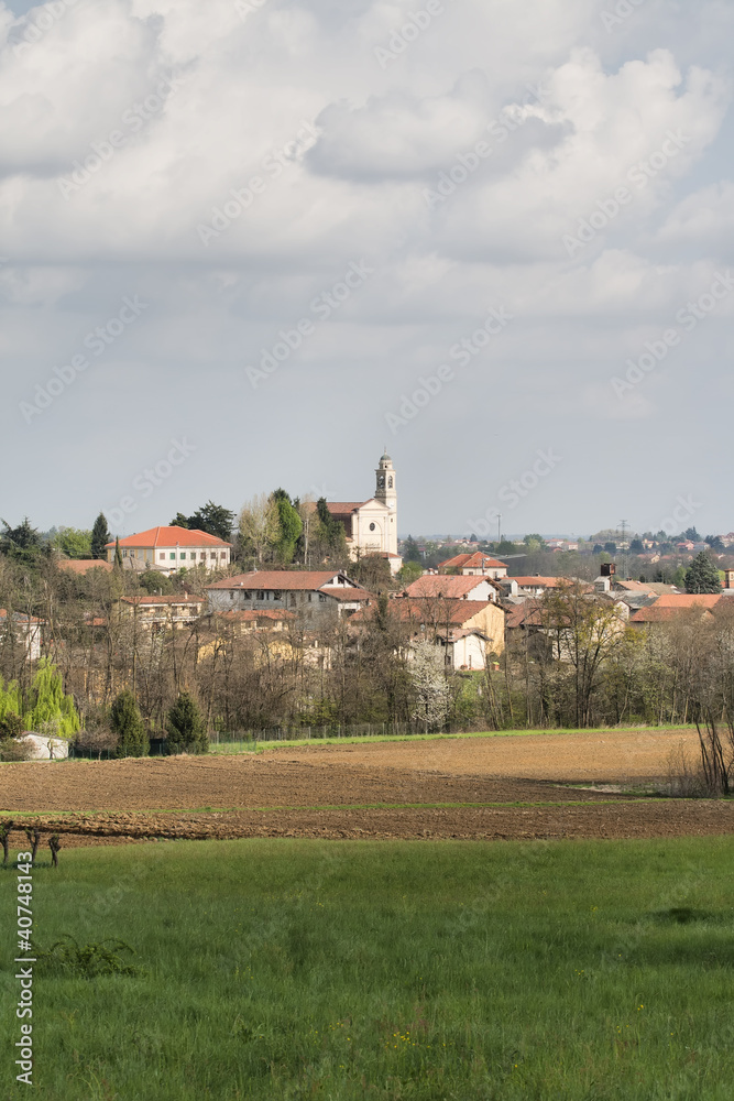 Village in Piedmont, Italy