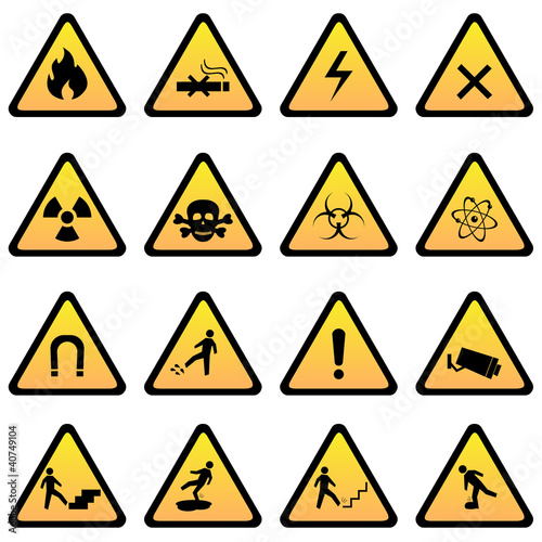 Warning and danger signs
