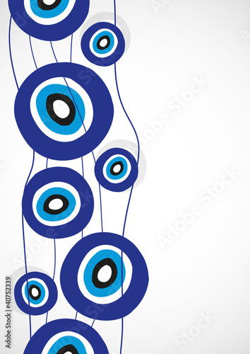 abstract background_evil eyes