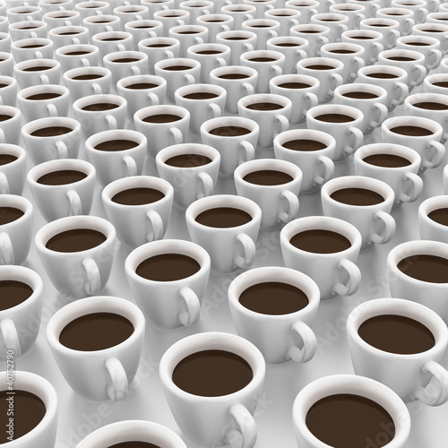 It is a lot of cups of coffee