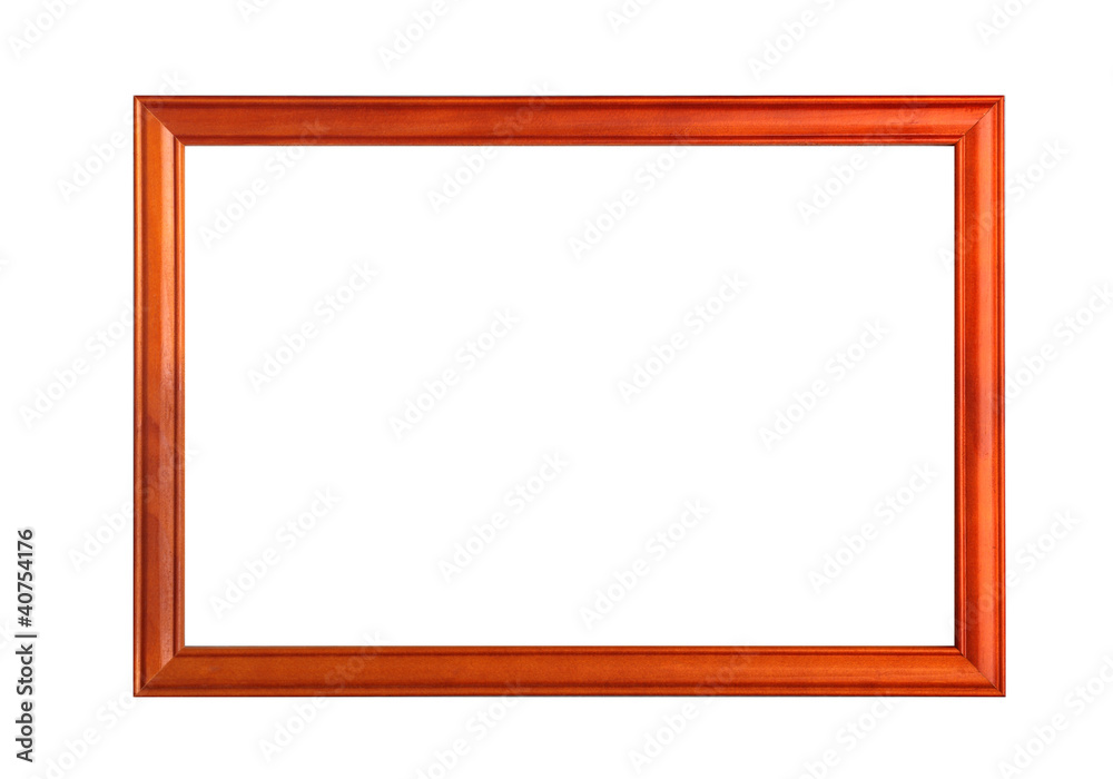 wooden frames on white background wooden frames on white background