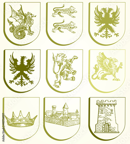 heraldry set
