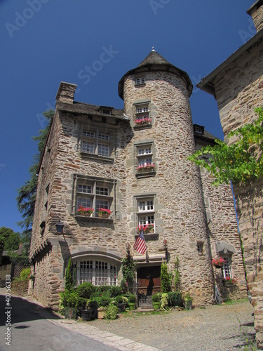 Village de Ségur-le-Château ; Corrèze ; Limousin ; Périgord photo