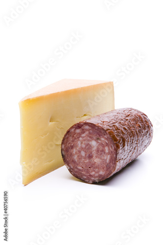 Käse und Wurst