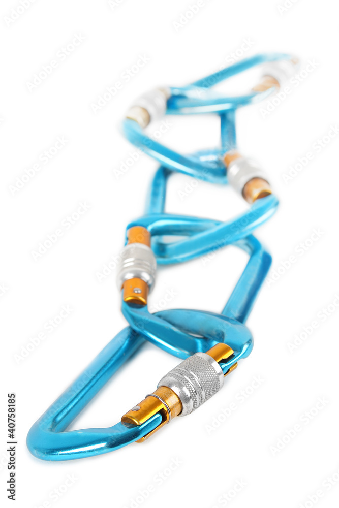 quick links for mountain climbing isolated quick links for mountain climbing isolated