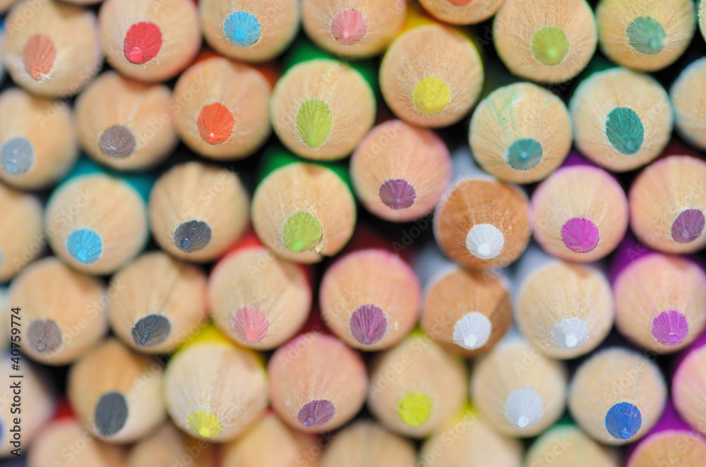 Mines de crayons de couleurs Mines de crayons de couleurs