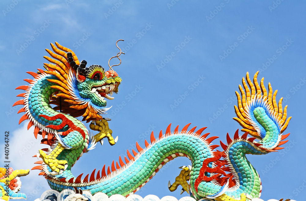 Naklejka premium Chinese Dragon