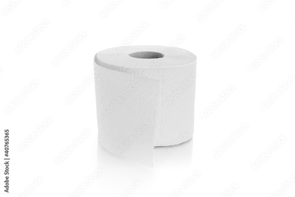 one roll of toilet paper isolated one roll of toilet paper isolated