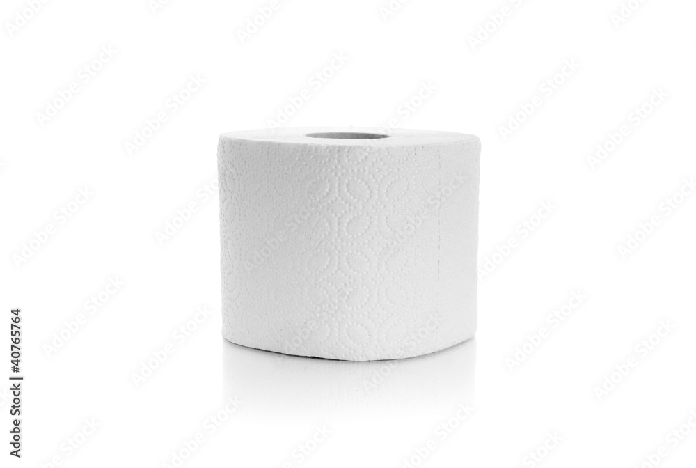 Toilet paper isolated Toilet paper isolated