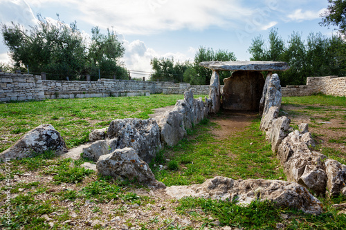 Dolmen della Chianca, Bisceglie, Apulia, Italy