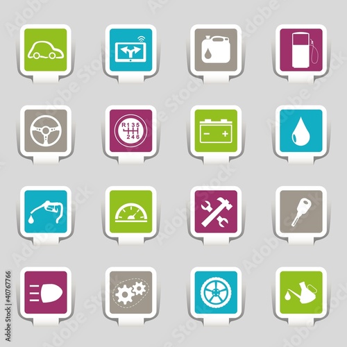 16 icons Auto