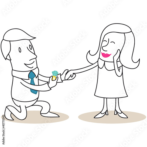 Figur, Heiratsantrag 2