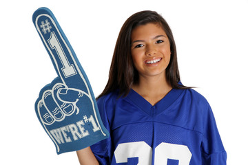 Teenager Cheering