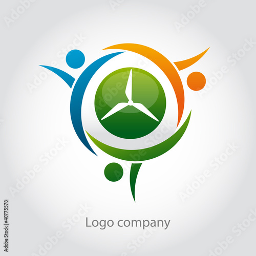 logo énergies, éolien, éolienne