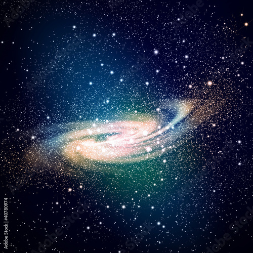 Space galaxy image