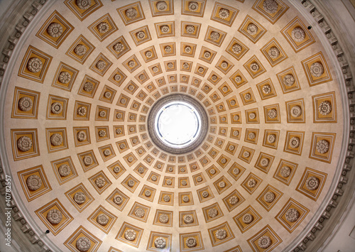 Fotografia, Obraz Rome - cupola of basilica Santa Maria degli angeli