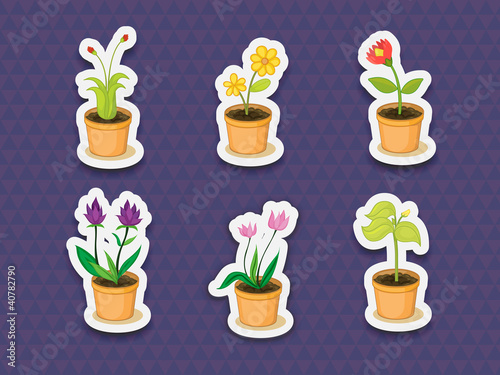 Plant stickers