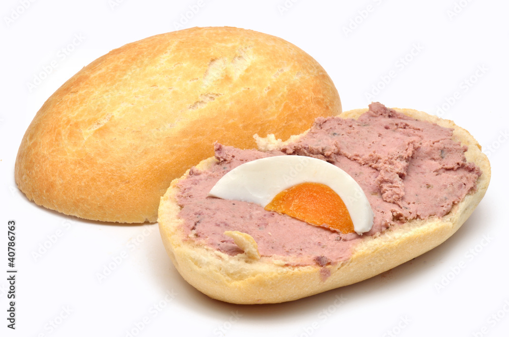 Leberwurst-Brötchen Leberwurst-Brötchen