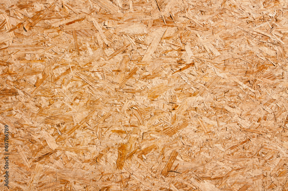 Fototapeta premium Recycled compressed wood chippings board