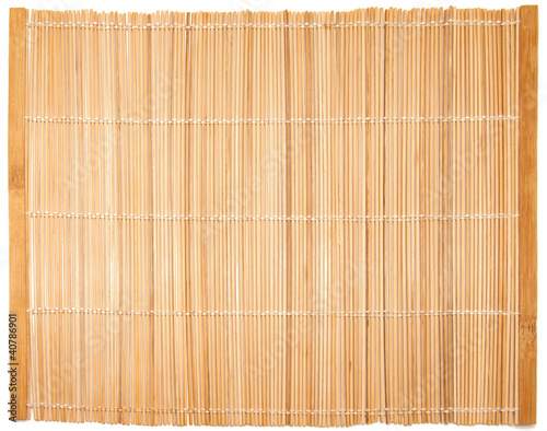 Asian bamboo sushi mat © loreign