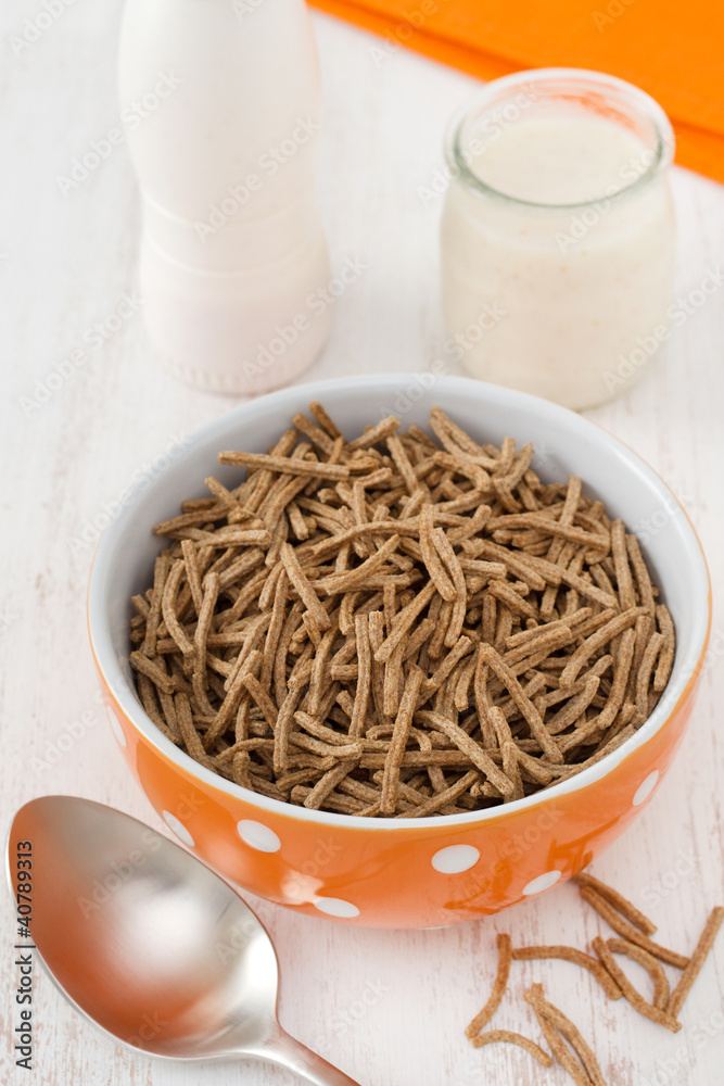 cereals in the bowl with spoon cereals in the bowl with spoon