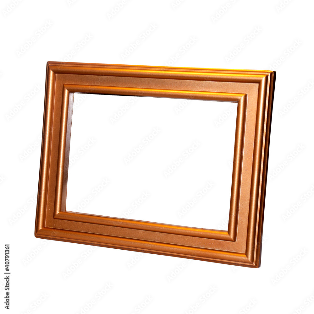 Decorative frame for a photo on a white background Decorative frame for a photo on a white background