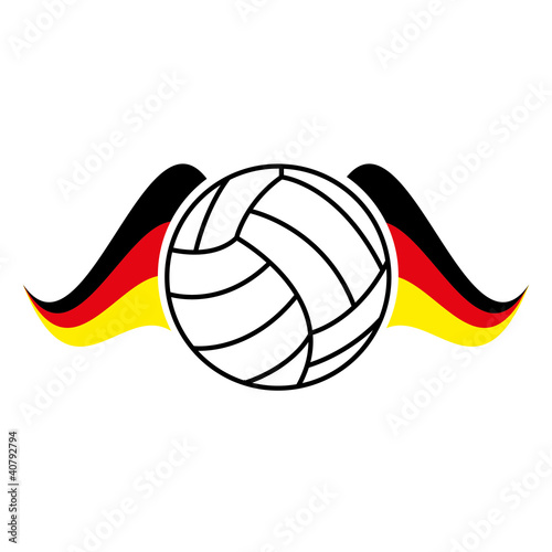 Volleyball Vector Team Germany