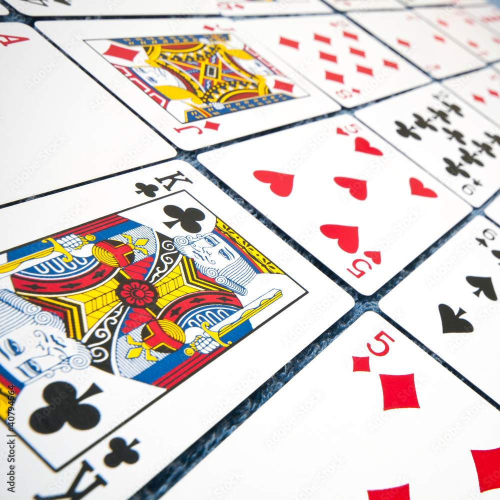 playing card number in a pile playing card number in a pile