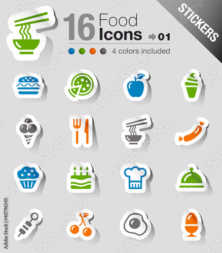 Stickers - Food Icons