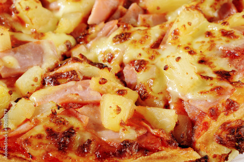 close up of pizza