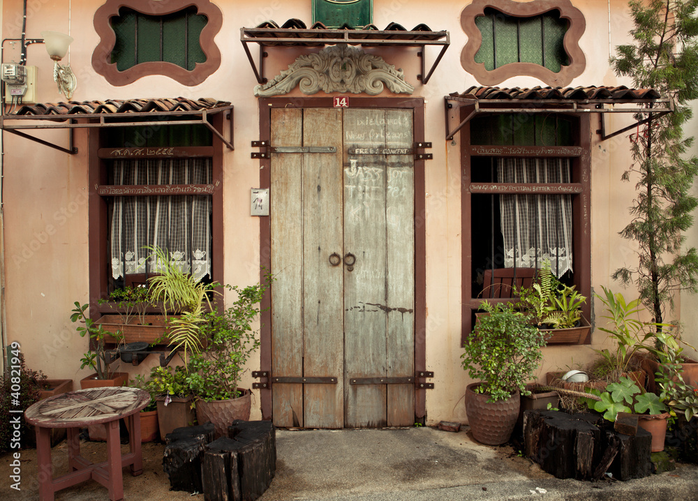 door and window