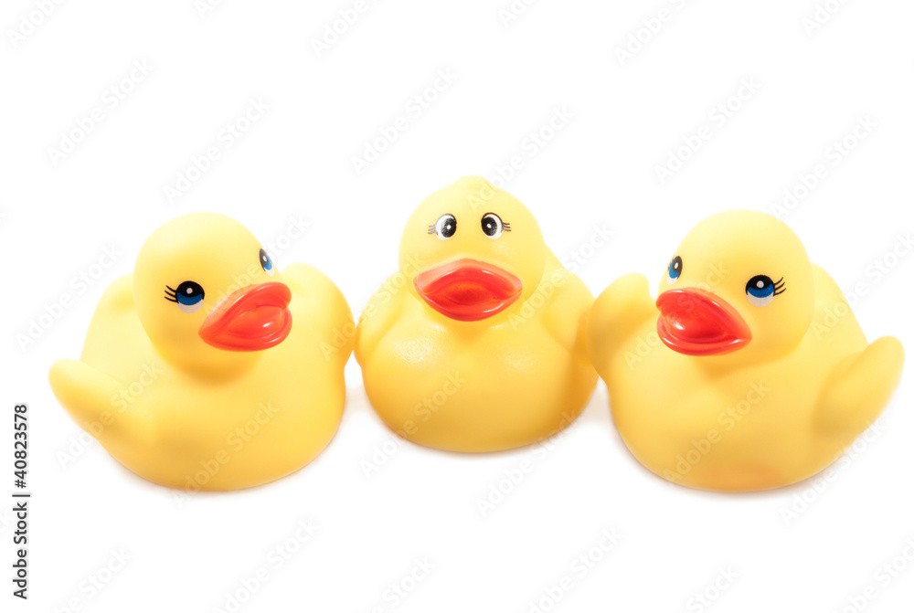 Three Rubber Ducks Three Rubber Ducks